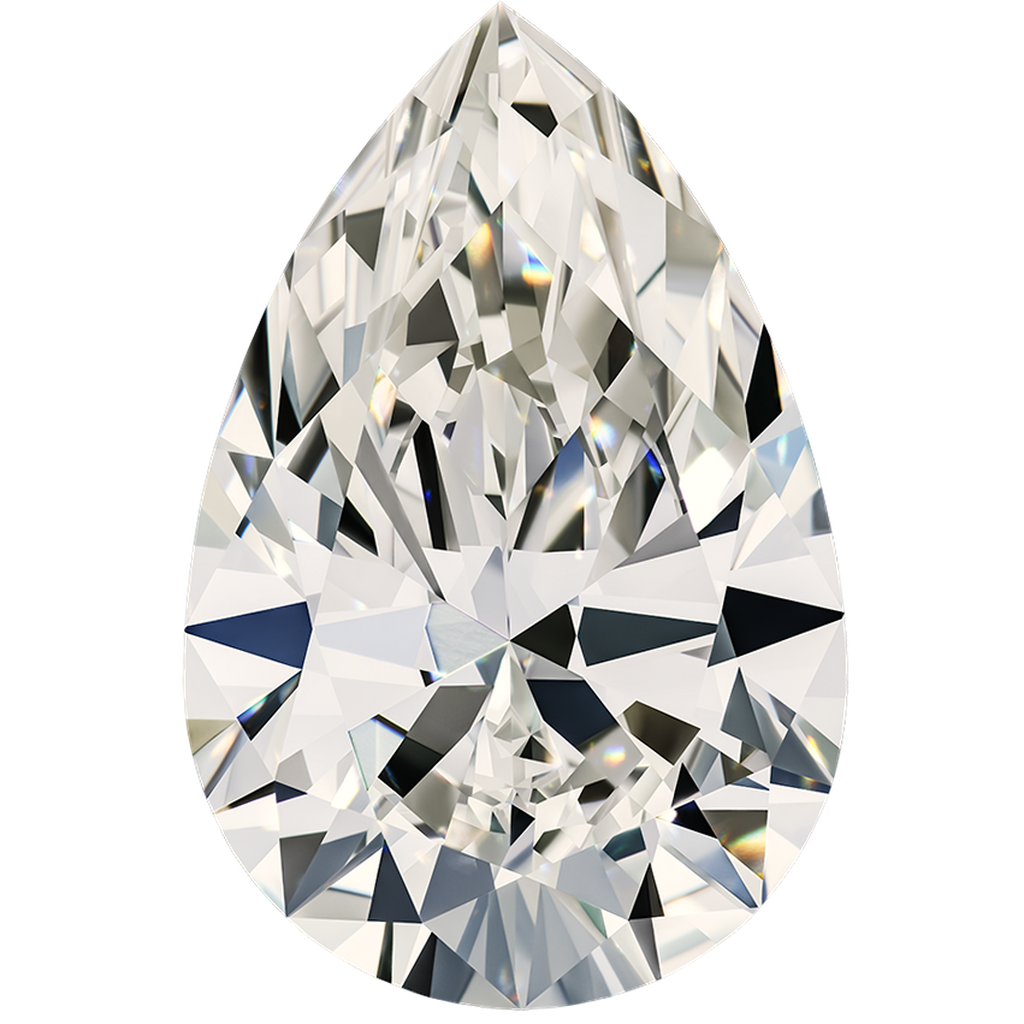 Pear diamond